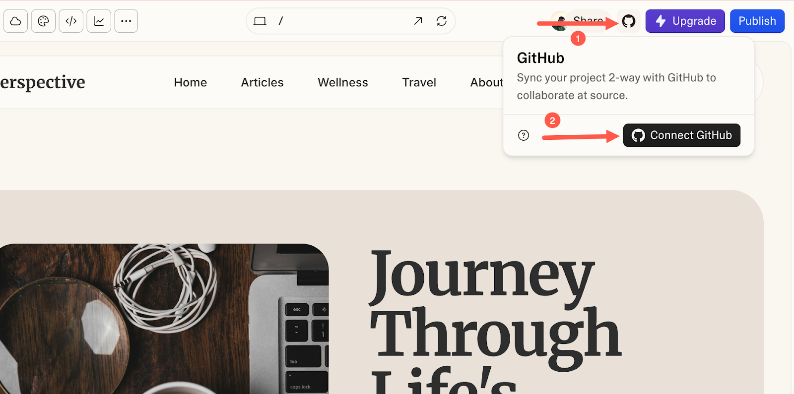 Connect GitHub in Lovable