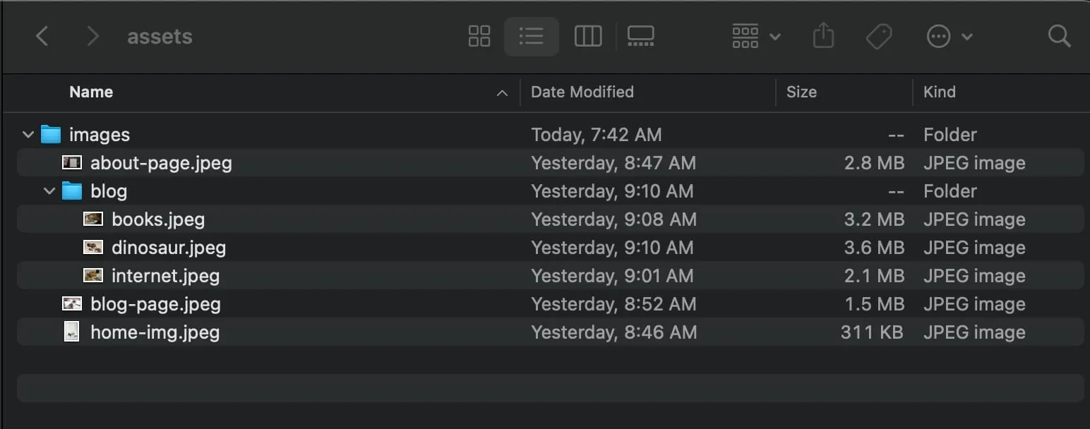 Image folder