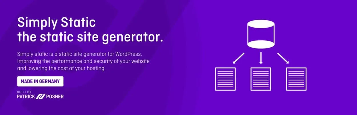 The Simply Static plugin lets you use WordPress as a static site generator.
